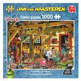Jumbo Jan van Haasteren puslespil - veteranbiler ungkarlen, 1000 stk.