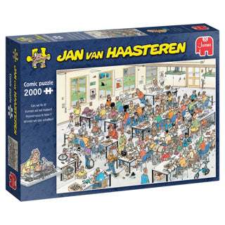 Jumbo Jan van Haasteren puslespil - kan vi klare det? - 2000 stk.