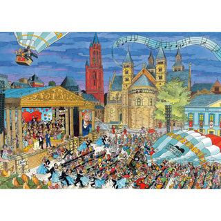 Ravensburger puslespil fleroux maastricht - puslespil - 1000 brikker