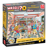 Jumbo wasgij retro original 9 puslespil - lille renovering, 1000 stk.