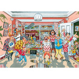 Jumbo wasgij retro original 9 puslespil - lille renovering, 1000 stk.