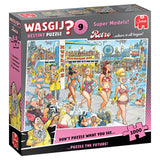 Jumbo - wasgij retro destiny 9 - topmodeller! - 1000 brikker puslespil - puslespil