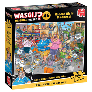 Wasgij original 46 puslespil - store muligheder!, 1000 stk.