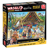 Wasgij originale Efteling puslespil - sindbads verden! - 1000 stk.