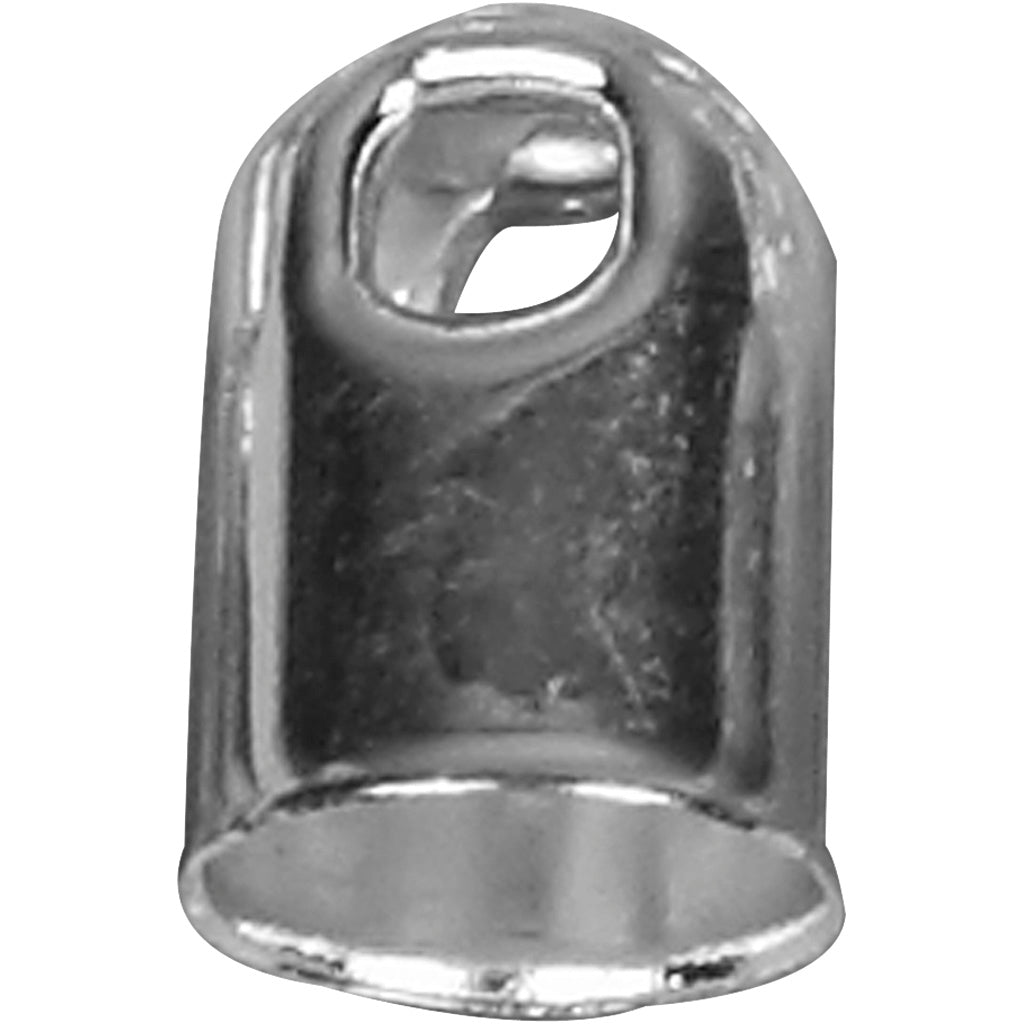 Https: www.cchobby.nl endekappe-d-6-mm-sølv-belagt-50-stykke-1-boks