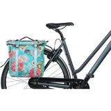 Basil Bloom Field dobbelt cykelpose, vandtæt, himmelblå, 35L