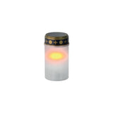 Z1 gravlys LED solar hvid ø7xh20cm