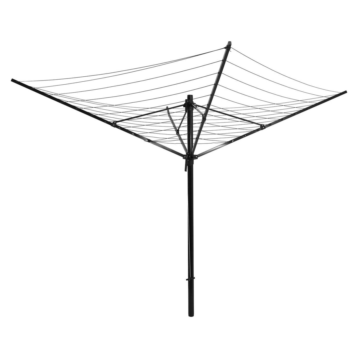 Tørrerulle 60m sort med bundmanchet
