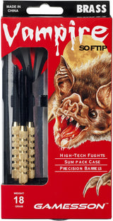 Bex sunsport dart sæt vampyr - rekreative dart - blød spids - komplet sæt til hjemmebrug - præcisionsspil - fra 8 år - 18 gram