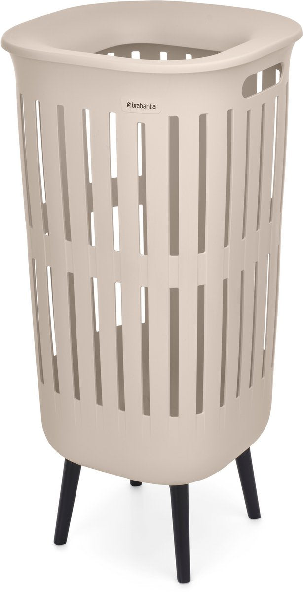 Brabantia collect-it hi vasketøjskurv - med låg - 55 l - blød beige