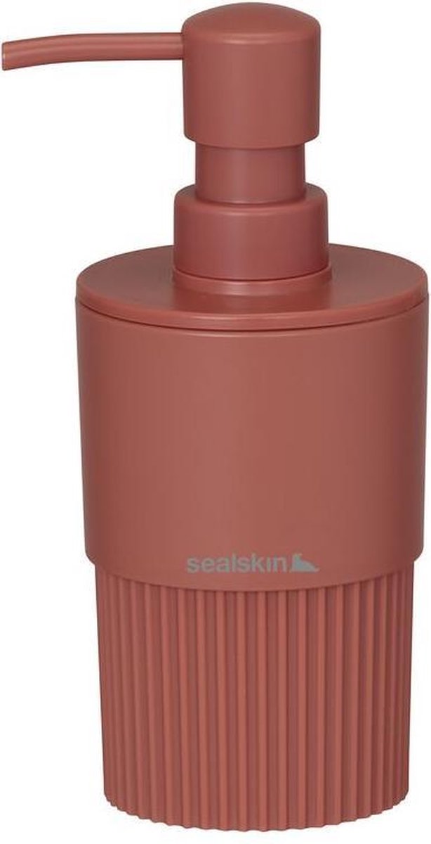 Sealskin brave zeepdispenser 280 ml vrijstaand - donkerroze