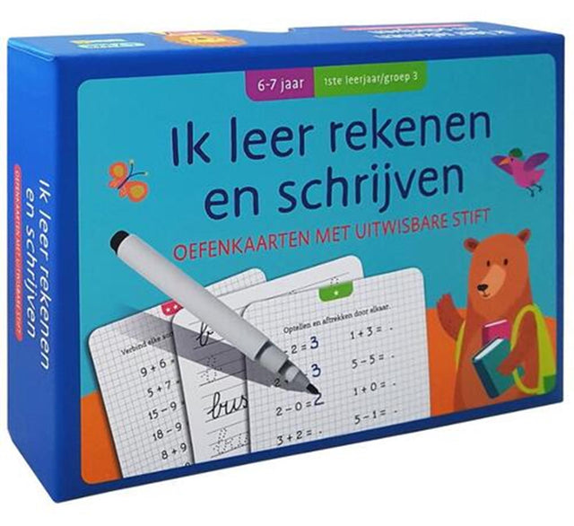 Deltas matematik- og skriveøvelseskort