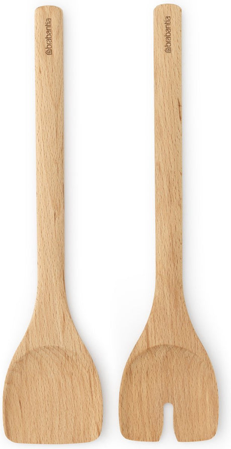 Brabantia profil salatbestik - 2-delt - bøgetræ