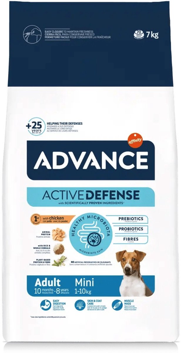 Advance - mini voksen - hundefoder - 7 kg