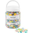 Creativ Company Plastic perles forskellige farver, 700 ml