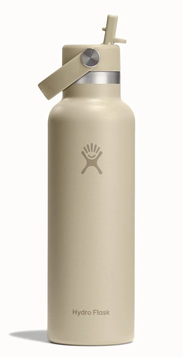 Hydroflaske standard mund flex halmhætte drikkeflaske (621 ml) - havre