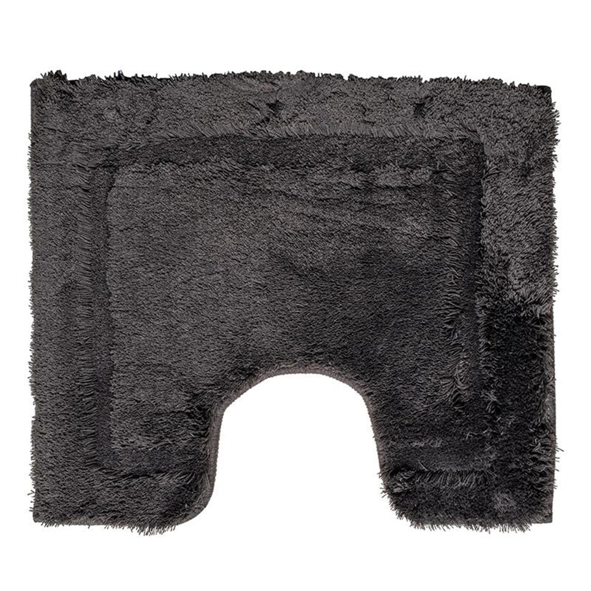 Wicotex toiletmåtte uni mørkegrå 50x60cm