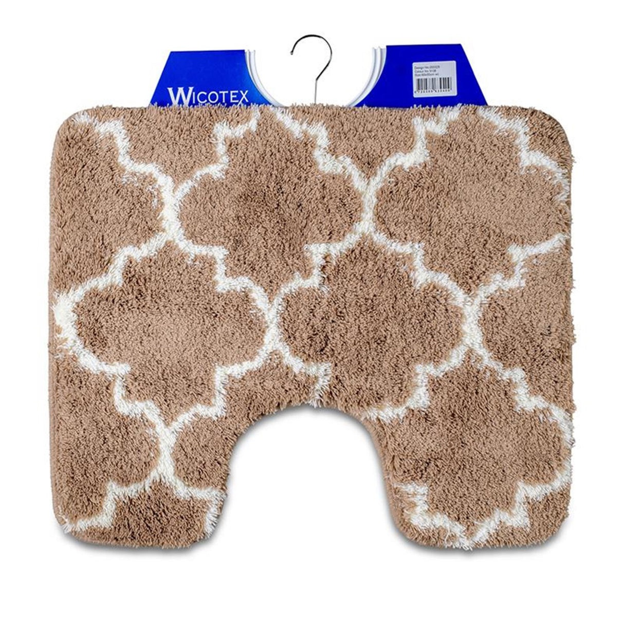Wicotex toiletmåtte marseille taupe 50x60cm