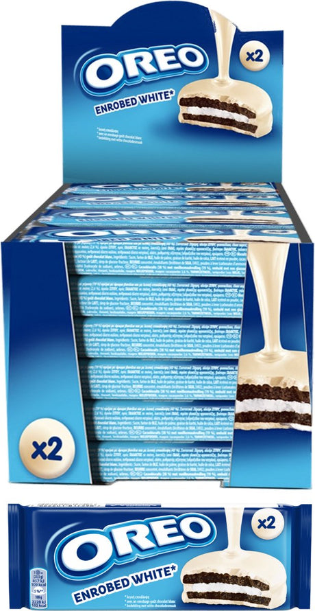 Oreo dækket hvid (24x 41gr)