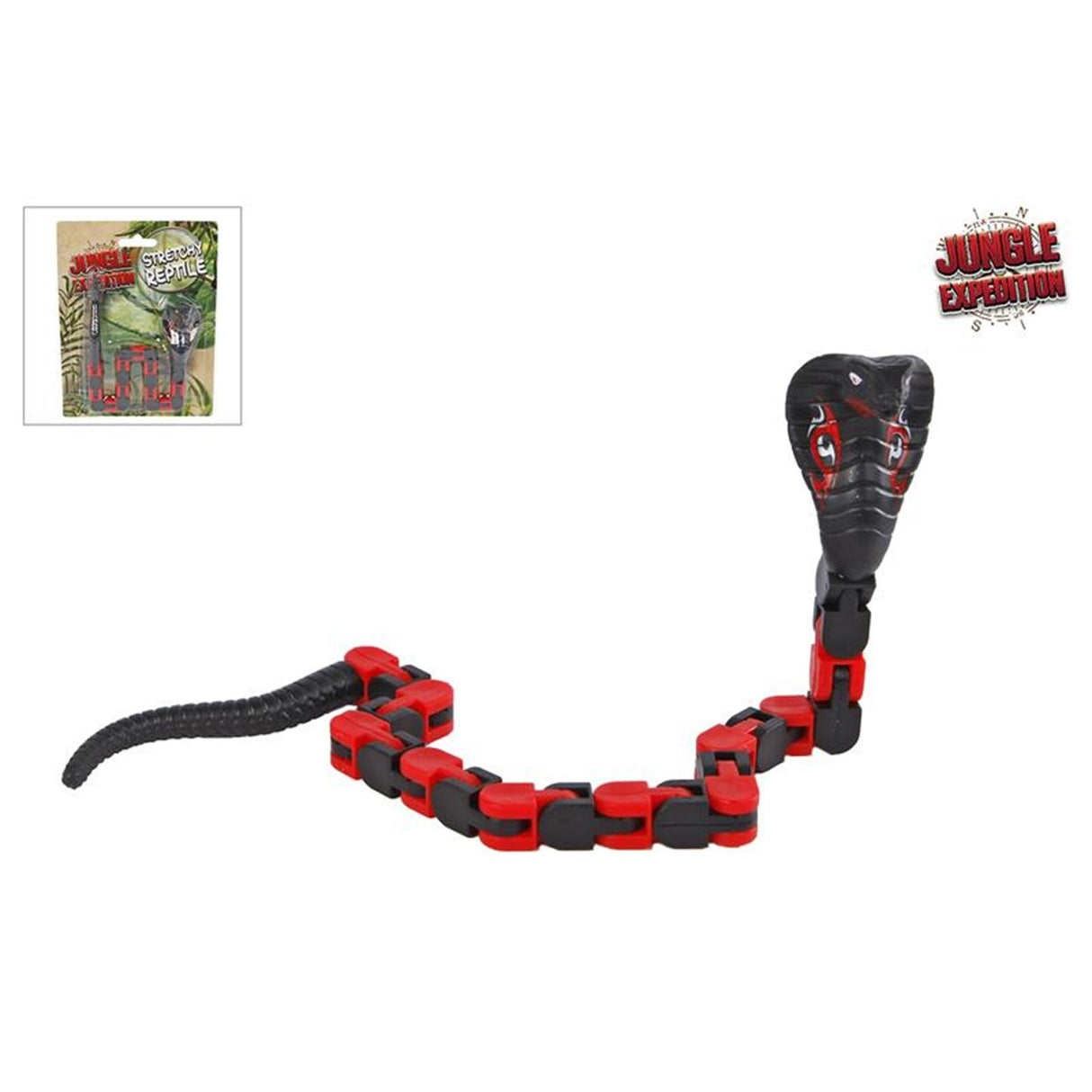Jungle ekspedition fidget cobra halskæde