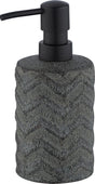 Wenko zeepdispenser mantua 360 ml keramiek zwart