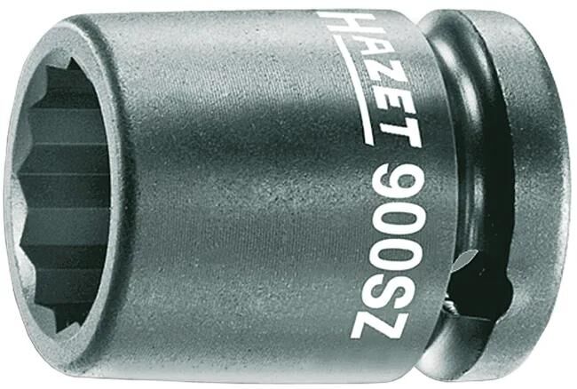 Hazet topnøgle 900sz plug-in enkelt. 1 2 12-kant l1= 44mm