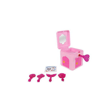 Overraskelsesæske pink 5 nøgler