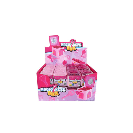 Overraskelsesæske pink 5 nøgler
