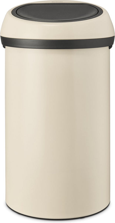 Brabantia touch skraldespand - 60 liter - blød beige