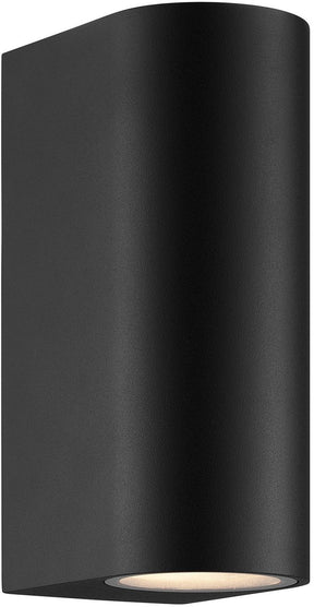 Nordlux -udendørs lampe-dion-dobbelt-gu10-sort
