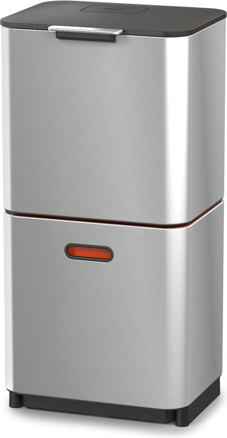 Joseph joseph intelligent affaldsbeholder totem max - 60 l - sølv