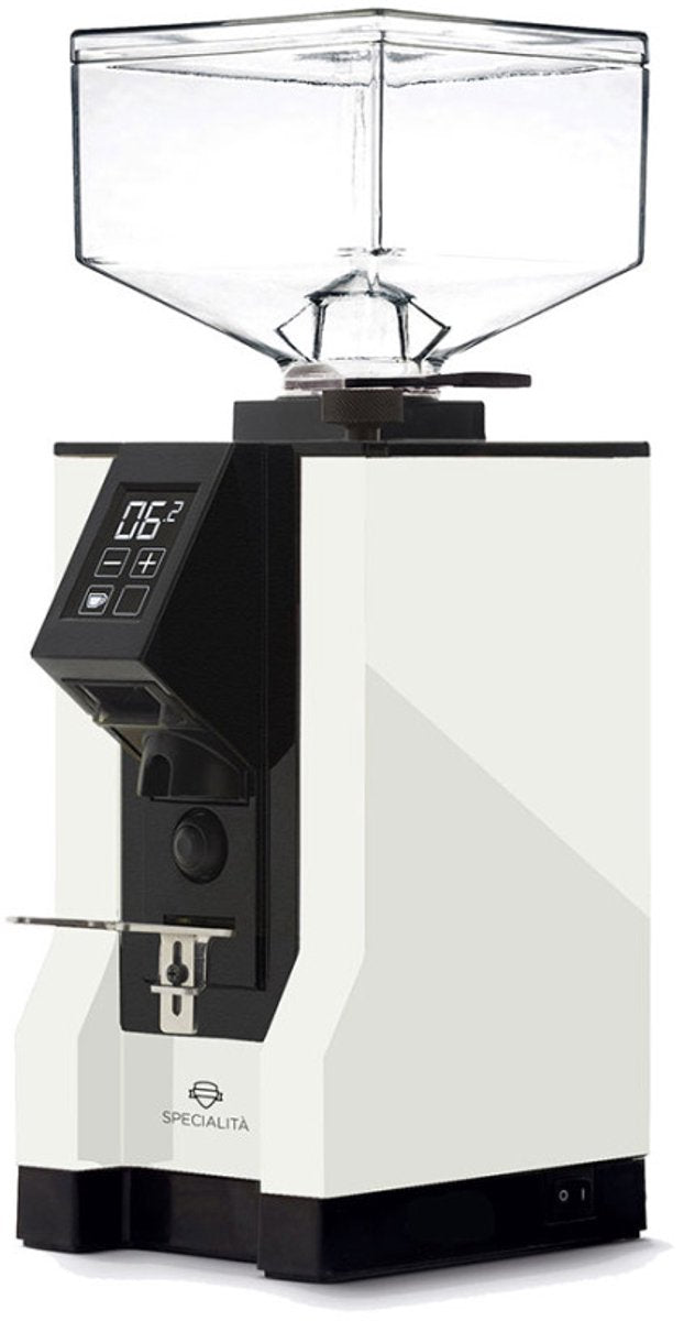 Eureka mignon silent range specialità 15bl hvid elektrisk kaffekværn