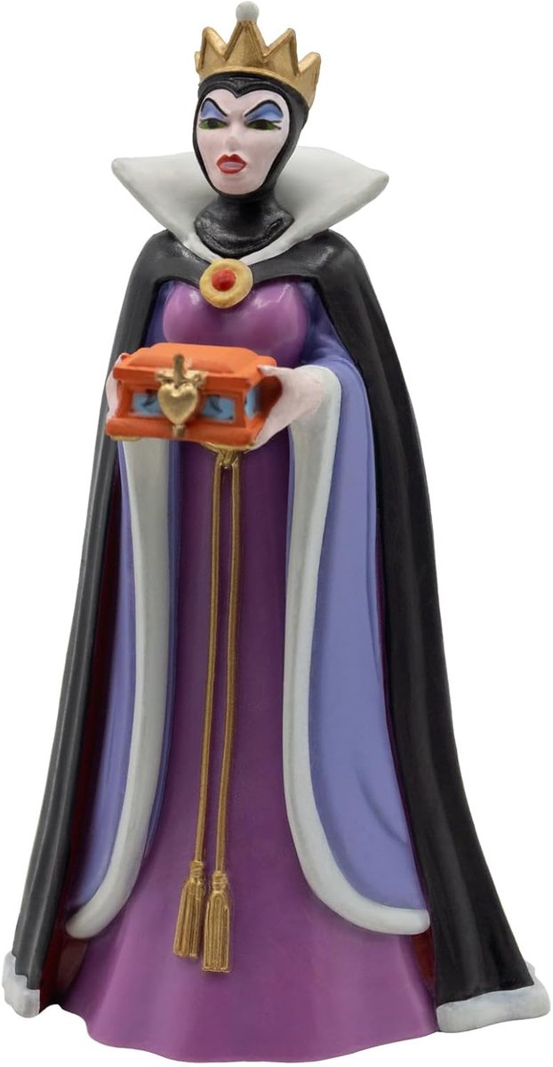 Bullyland 12555 – Disney Snehvide legefigur – ond dronning stedmor – naturtro og detaljeret design – ideel som kagefigur, samleobjekt eller gave til børn fra 3 år og ældre