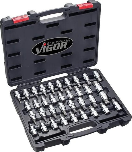 Vigor plug-in skruetrækker sæt-s. v2496