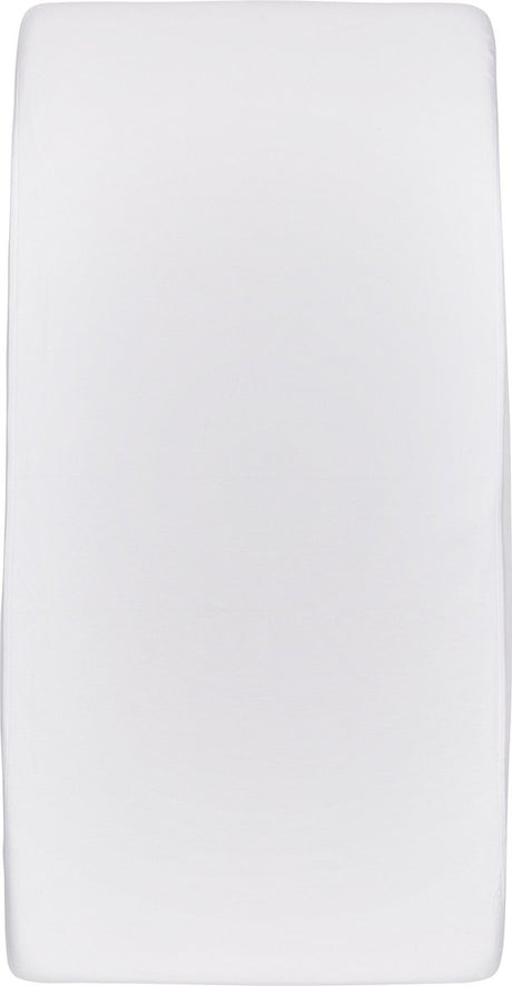 Meyco baby vandtæt lagnet - hvid - 60x120cm