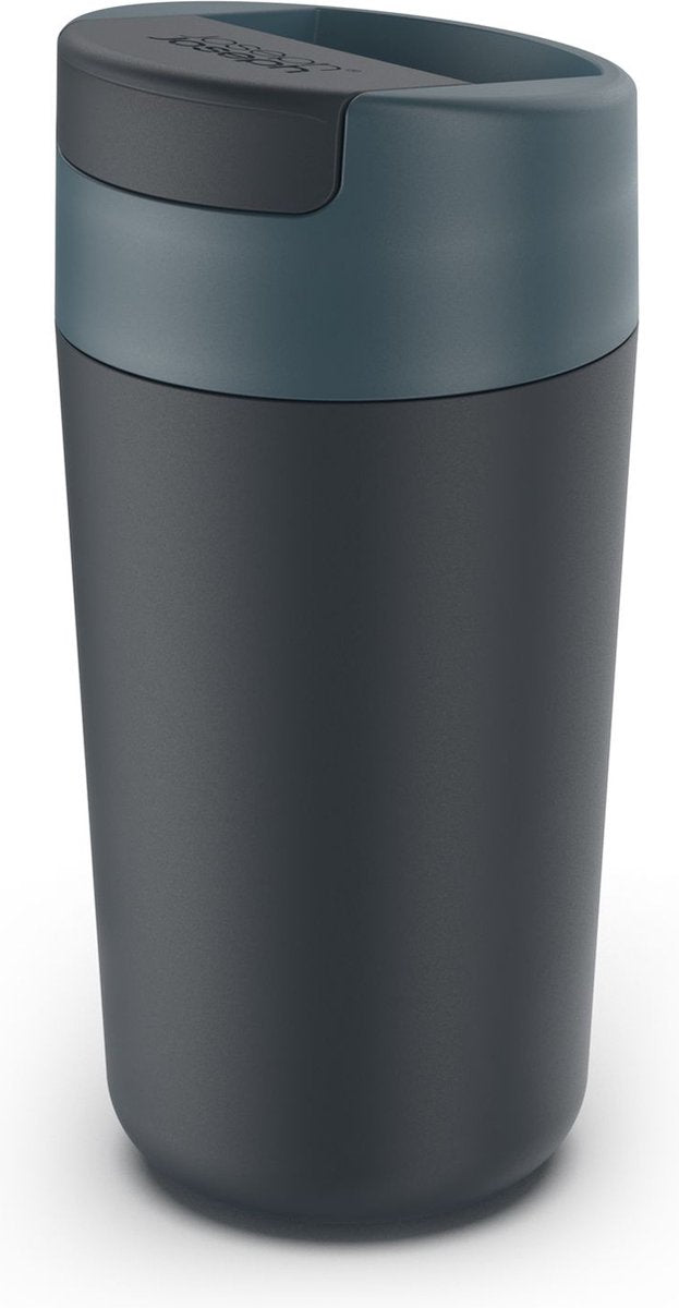 Joseph joseph flip top drikkekop, 454 ml, blå - | sip
