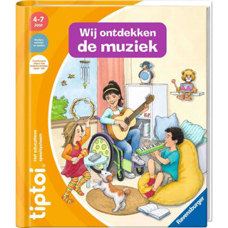 Ravensburger tiptoi bog vi opdager musikken