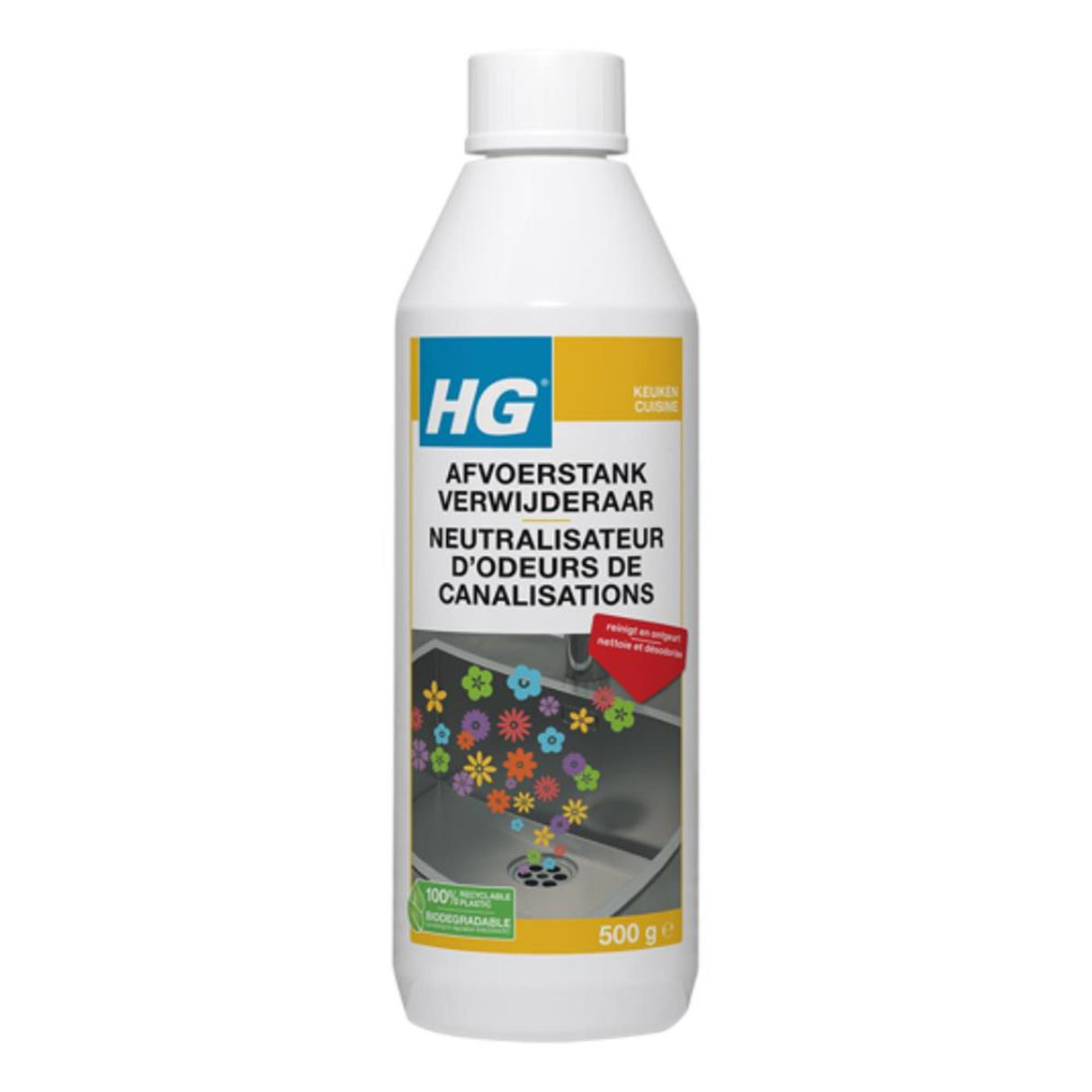 Hg afløb lugtfjerner 500gr