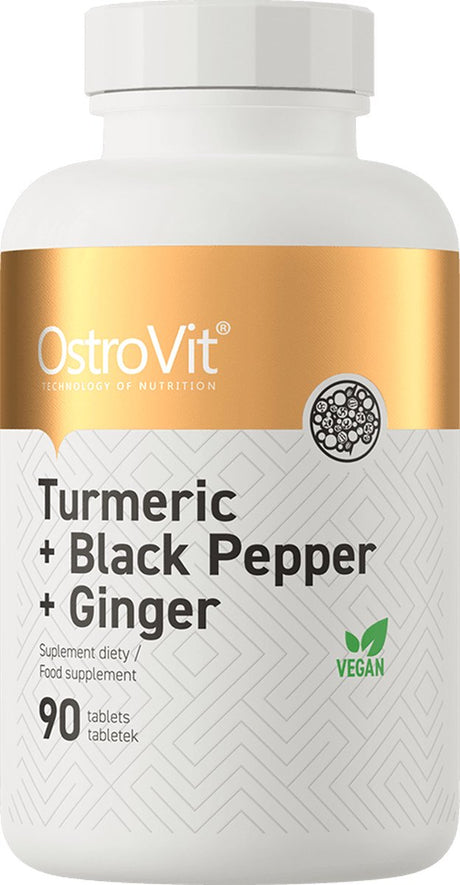 Ostrovit superfoods - gurkemeje + sort peber + ingefær 90 tabletter