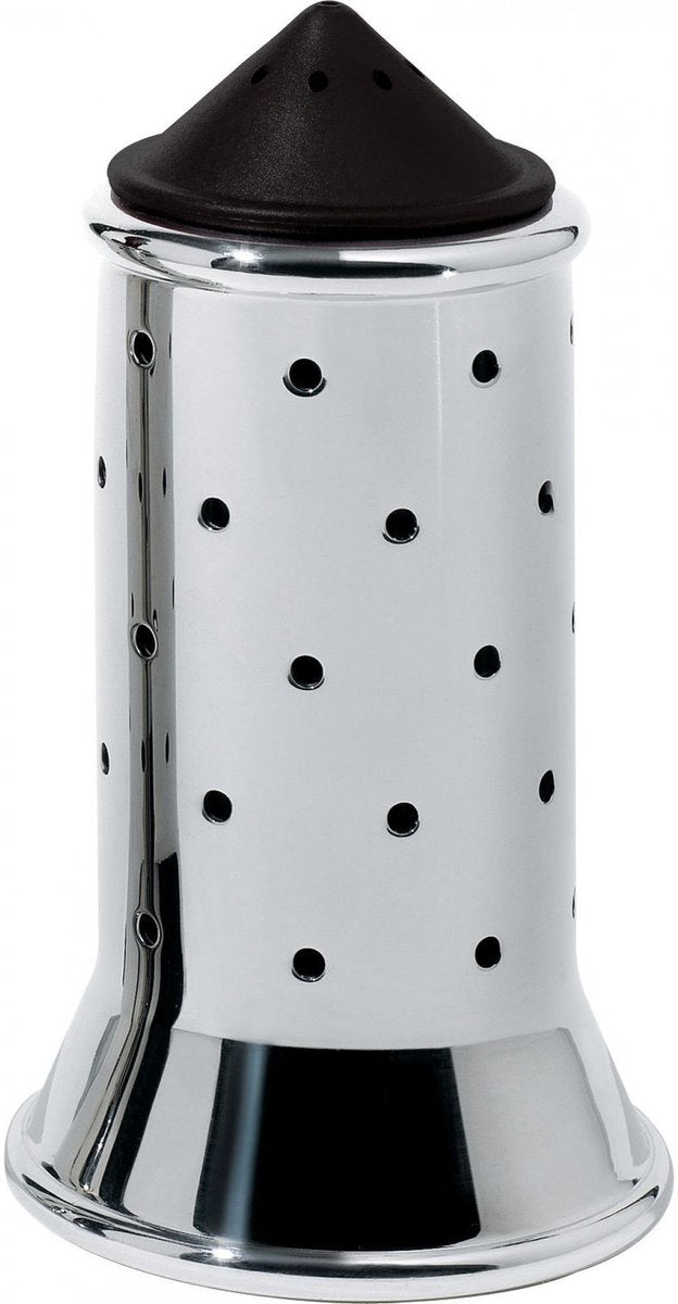 Alessi michael graves zoutstrooier - rvs zwart
