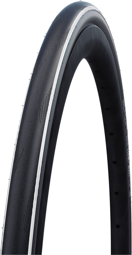 Foldningsbånd Schwalbe One V-Guard 28 x 1,00 25-622-sort med en hvid stribe