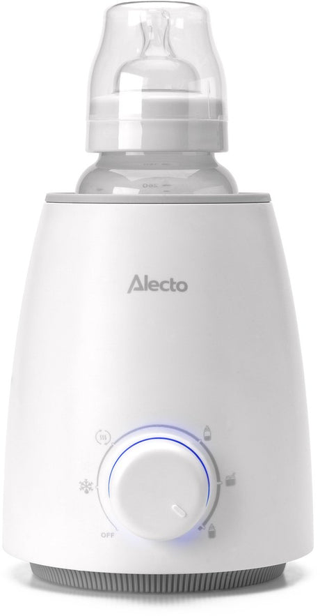 Alecto flessenwarmer - geschikt voor alle gangbare flessen - 500w - bw800 - wit