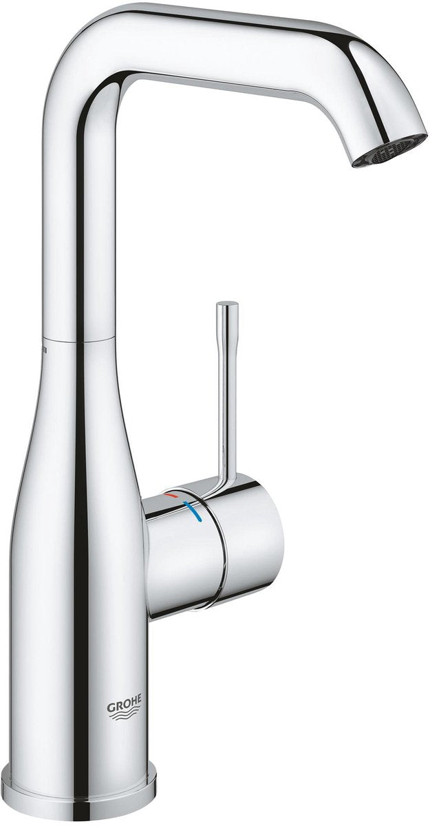 Grohe essence håndvaskhane - høj drejetud - med klikspild (skubbe åben) - vandbesparende
