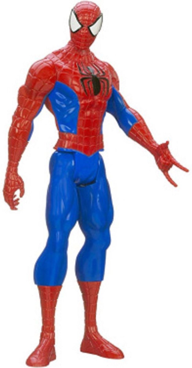Hasbro spiderman marvel titan hero actionfigur 30 cm rød