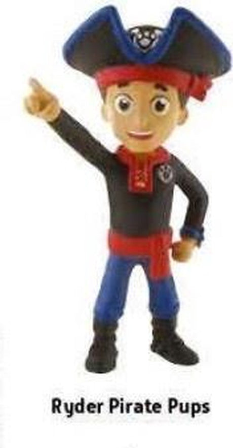 Paw patrulje pirat hvalpe ryder kage topper dekoration 7 cm.