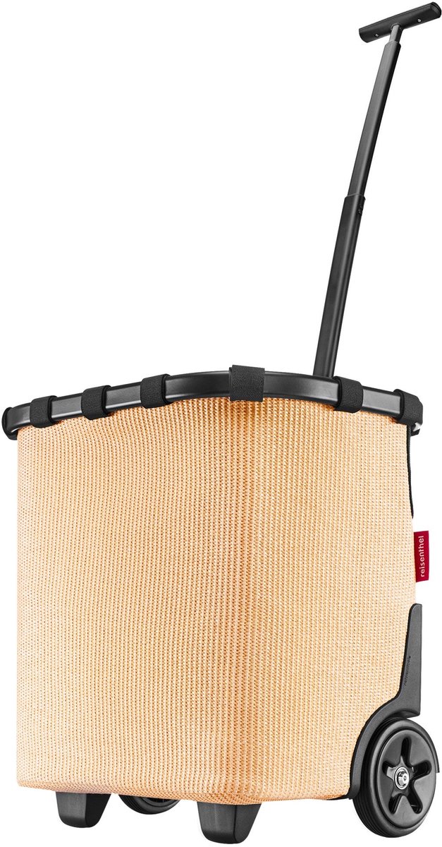 Reisenthel carrycruiser indkøbsvogn - 40l - stel raffia sort