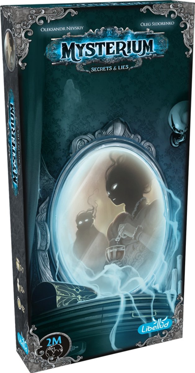 Asmodee brætspilsudvidelse mysterium secrets lies kortspil.