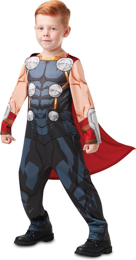 Rubies France - klassisk Thor animeret serie kostume til børn - 122 128 (7-8 år)