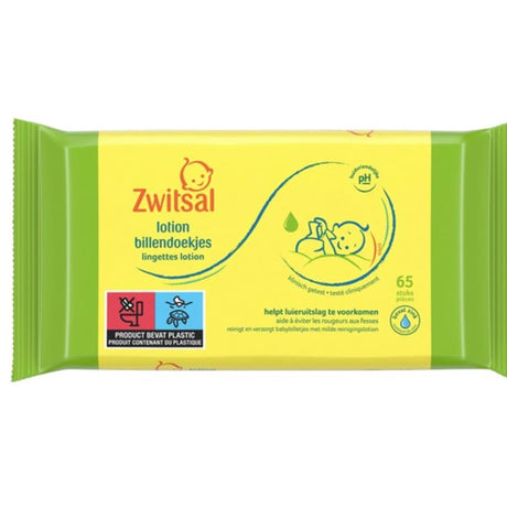 Zwitsal babyservietter lotion 65 stk