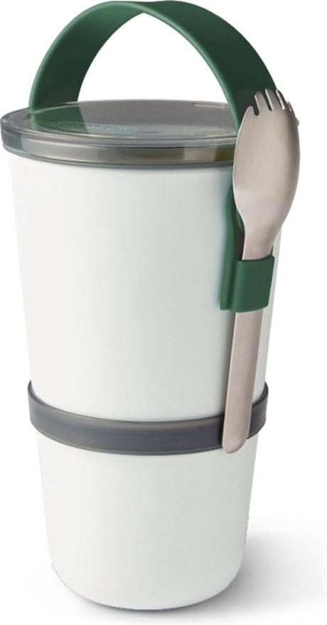 Black blum black+blum frokostgryde original - madpakke - 300 + 600ml - grøn
